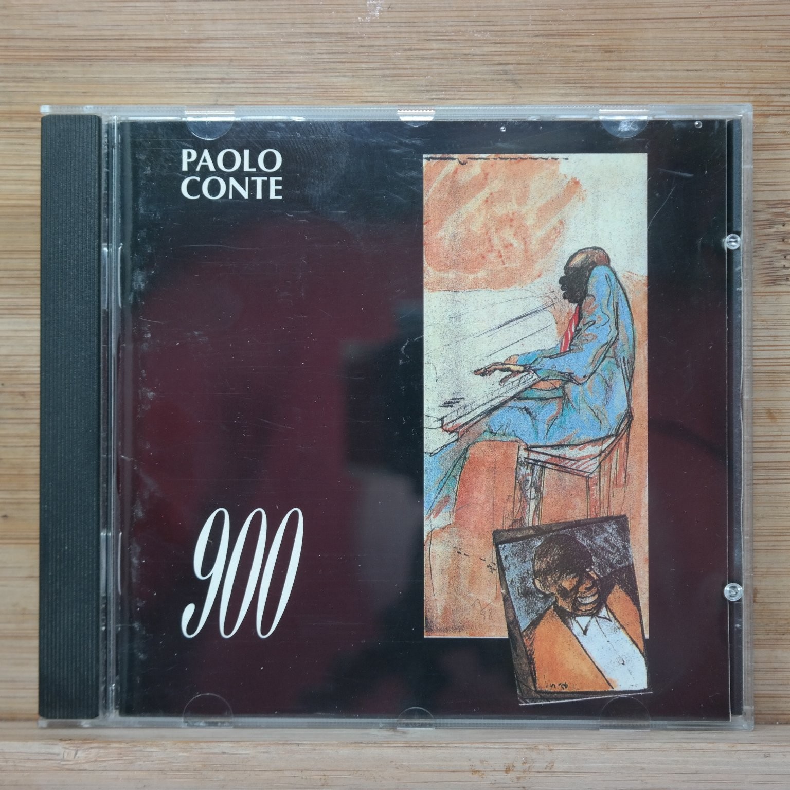 Paolo Conte 900 CD Italian Jazz Vocal Album 1992 Platinum Srl