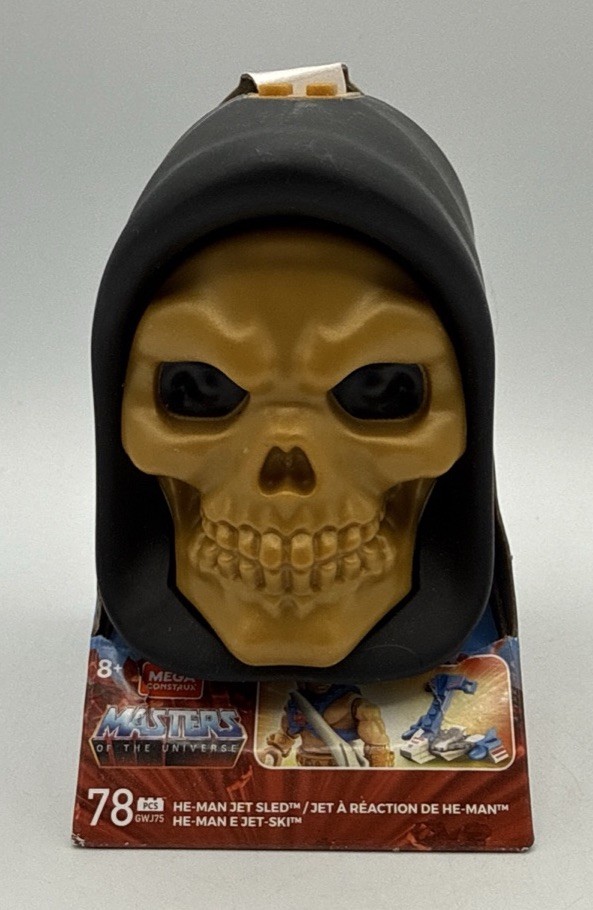 Mega Construx Masters Of The Universe Zodac Scubattack  Skeletor Skull Container