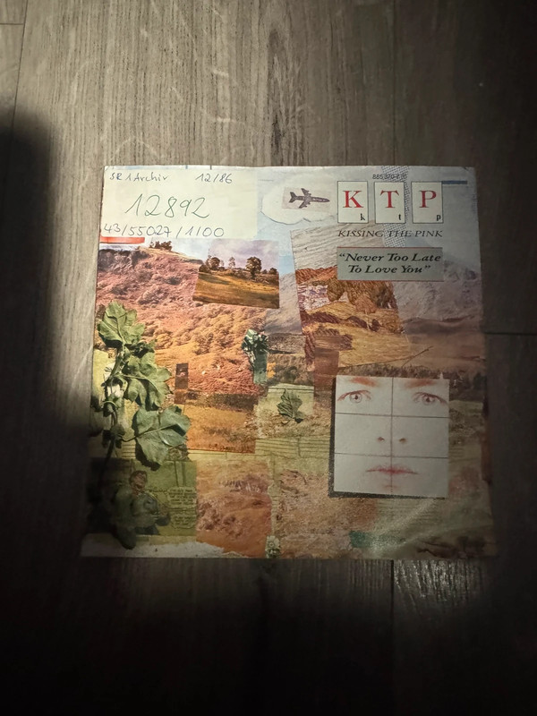 KTP – Never Too Late To Love You (1986) | Original Vinyl Single | Private Sammlung