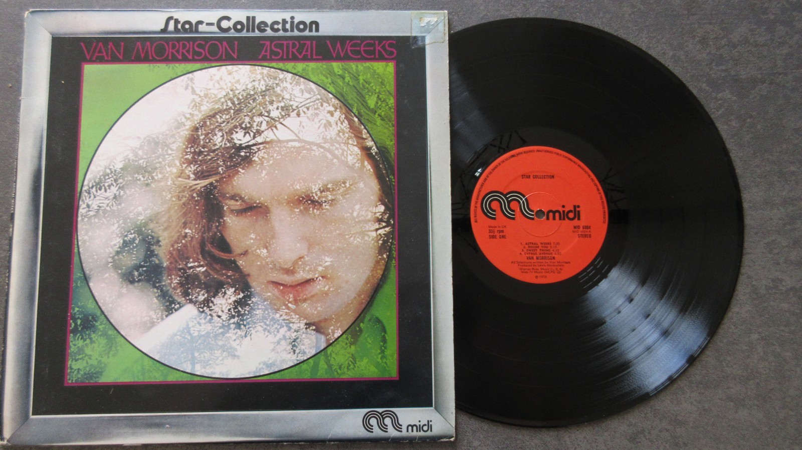 Van Morrison Astral Weeks LP 1973 **A1/B1**VG/MINT**
