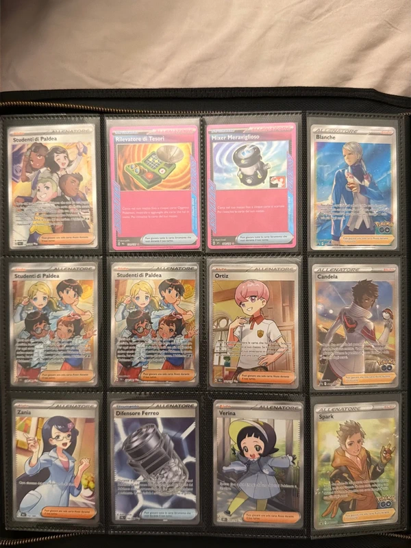 lotto carte pokemon allenatori fuori serie
