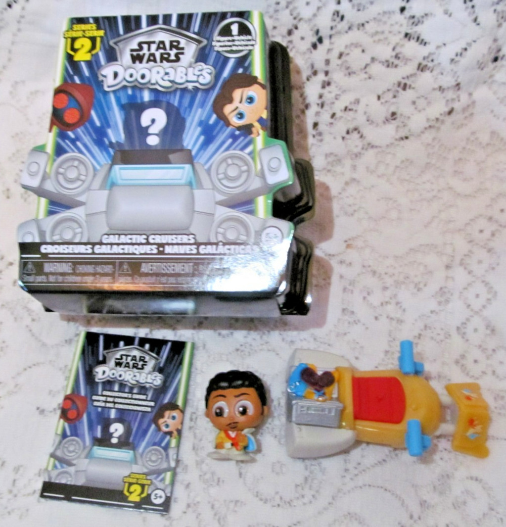 Star Wars Doorables Series 2 Galactic Cruisers Lando Ultra Rare NEW Open Figure