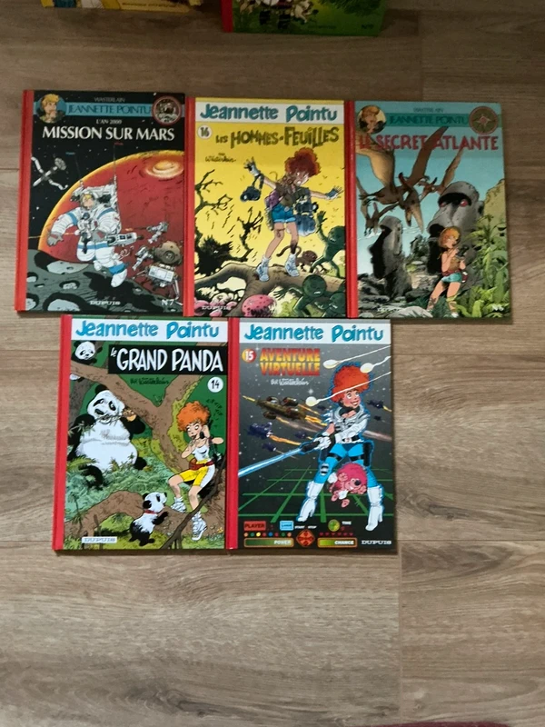 Jeannette pointu 5 albums en EO