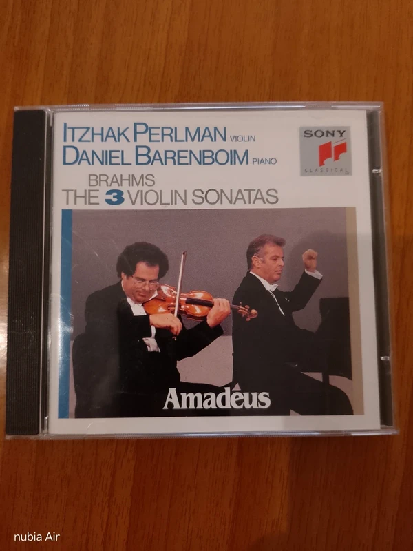Johannes Brahms: The 3 violin sonatas (CD)