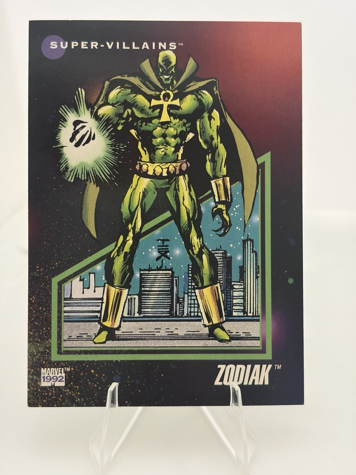 Zodiak 1992 Marvel Super-Villains Skybox #102