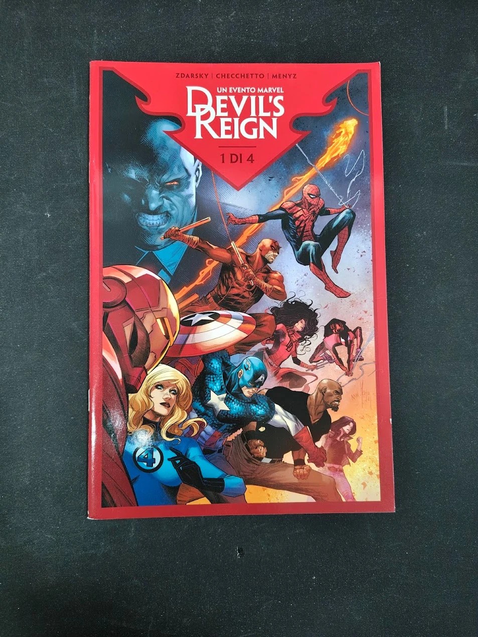 Fumetto Marvel Devil's Reign N. 1 di 4 Panini Comics 2022