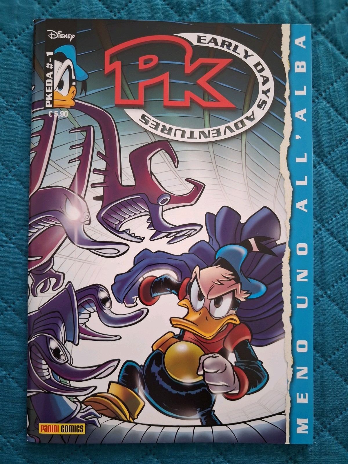 Fumetto PK Meno Uno All'Alba cover standard Claudio Sciarrone PK -1 Early Days