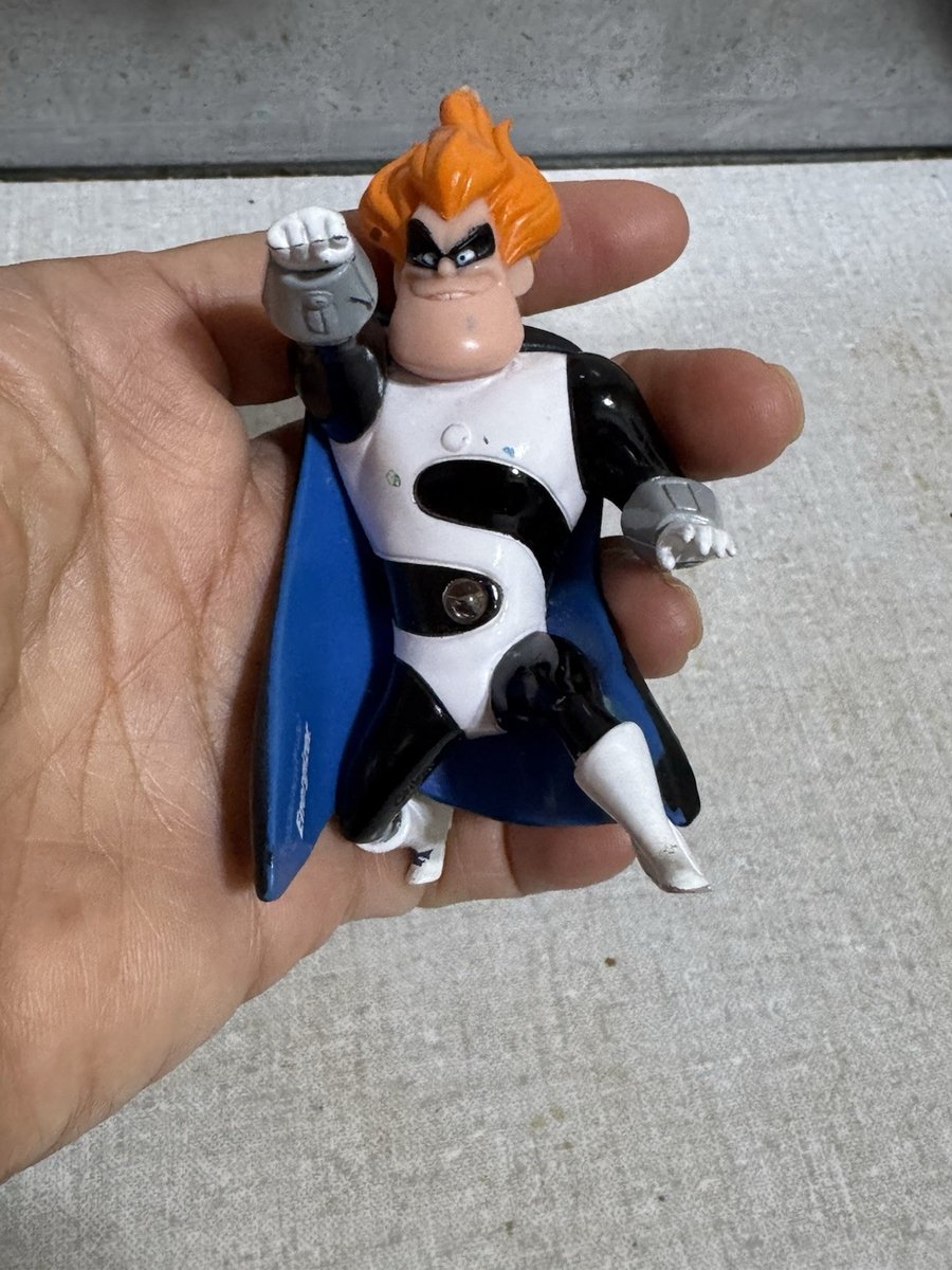Disney Pixar Gli Incredibili Buddy Pine alias Sindrome Figura Vintage