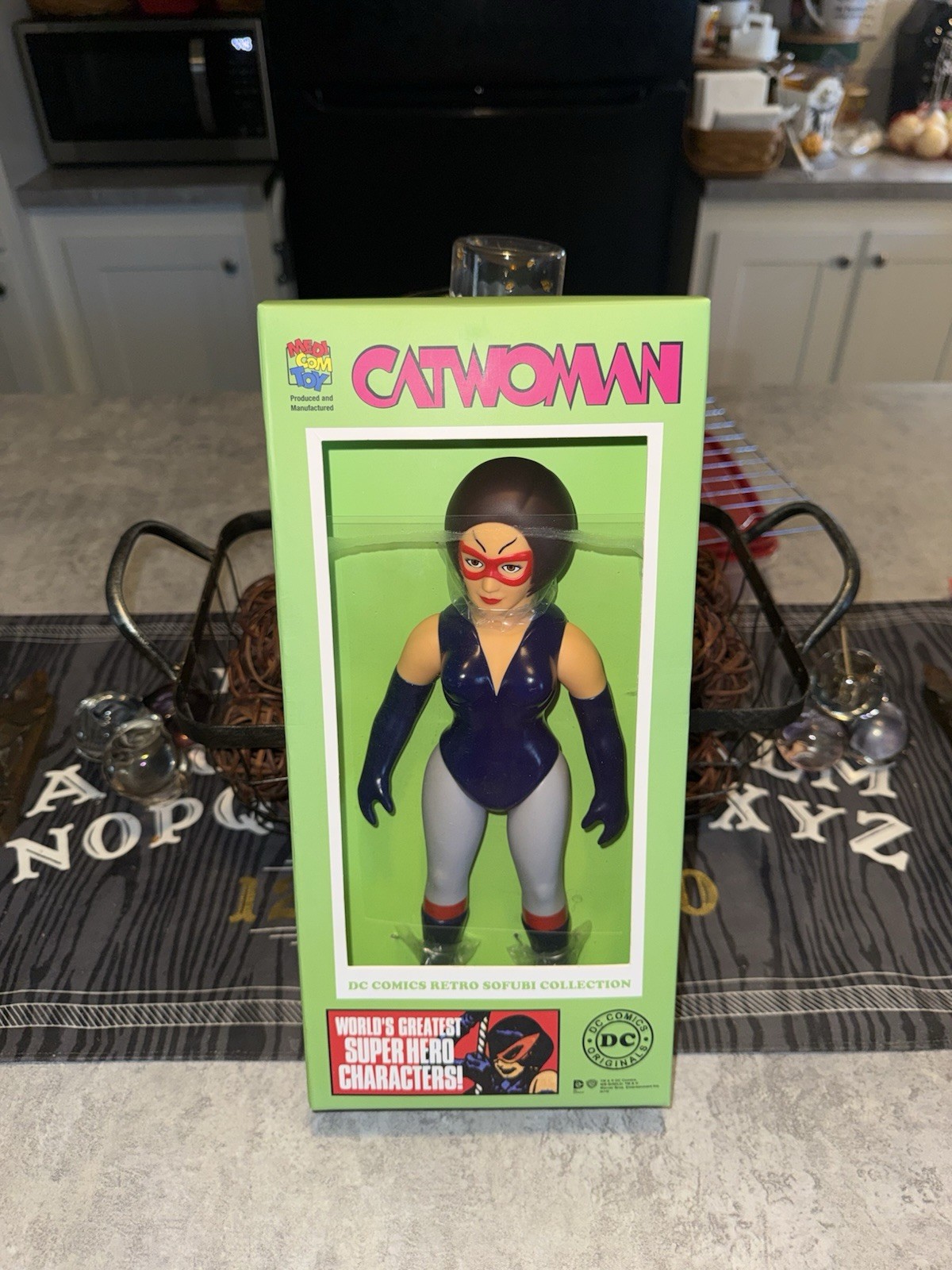 Medicom Toy DC Comics Catwoman Sofubi Retro action figure 10" figurina in vinile nuova con scatola