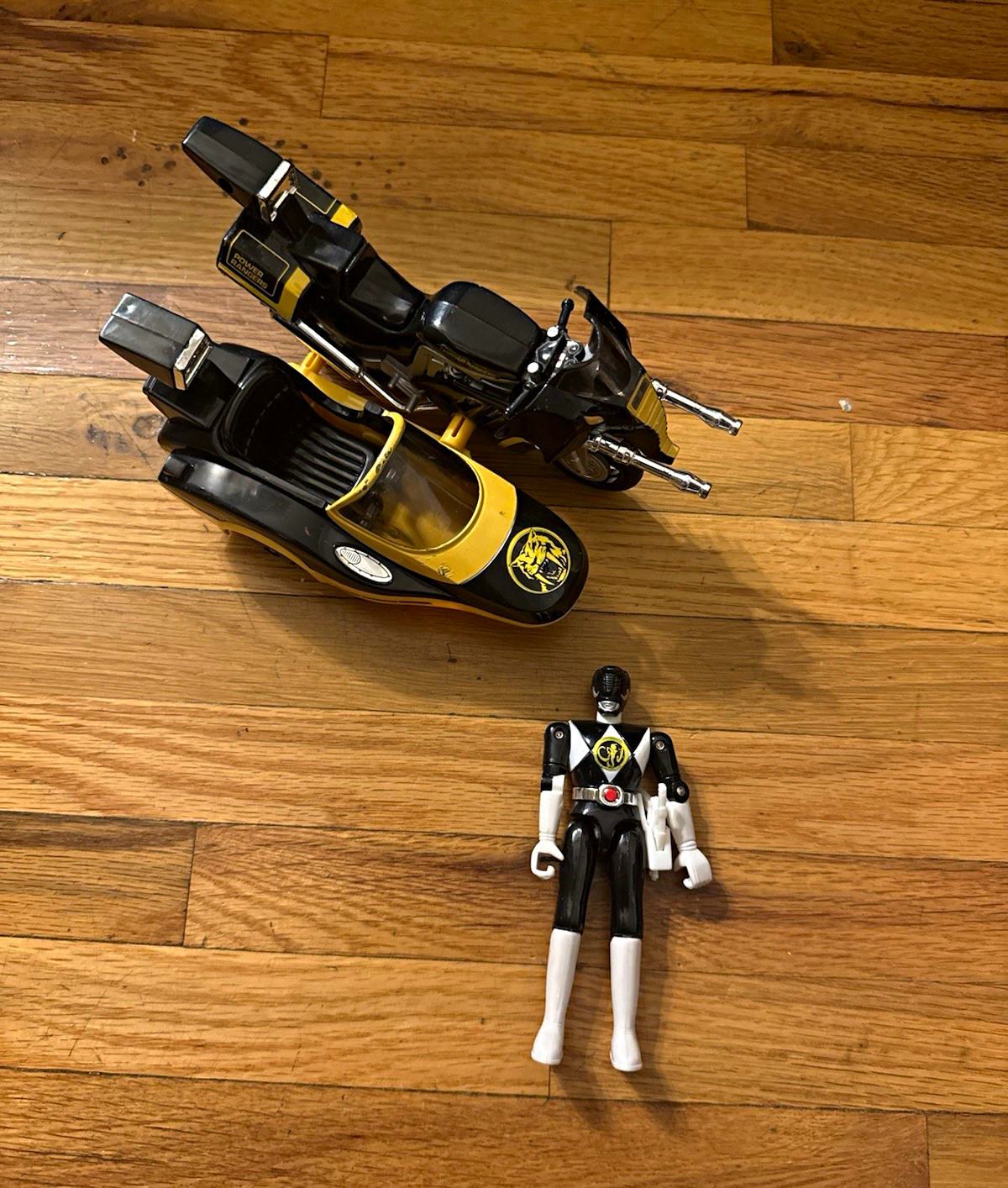 1993 Mighty Morphin Power Rangers Mammoth Battle Bike LOOSE COMPLETE
