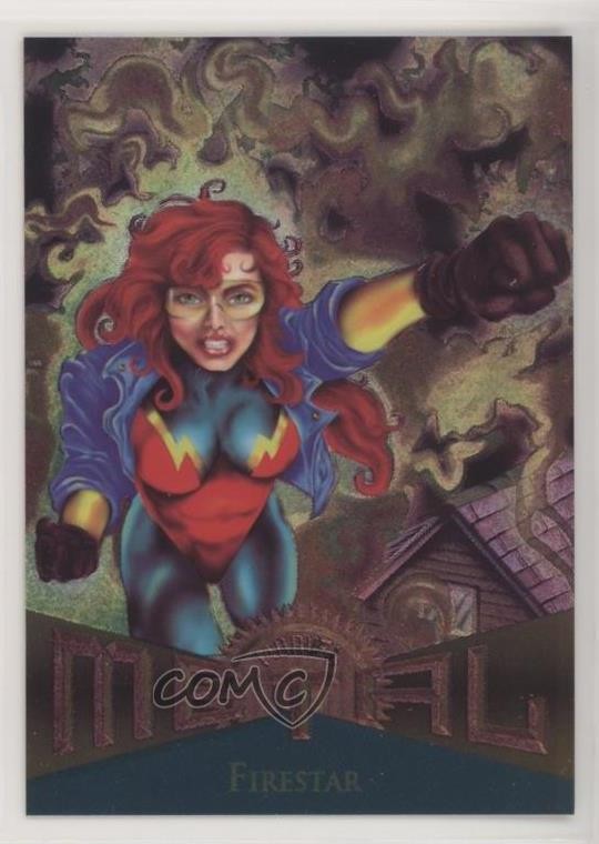 1995 Fleer Marvel Metal Firestar #63 1p66