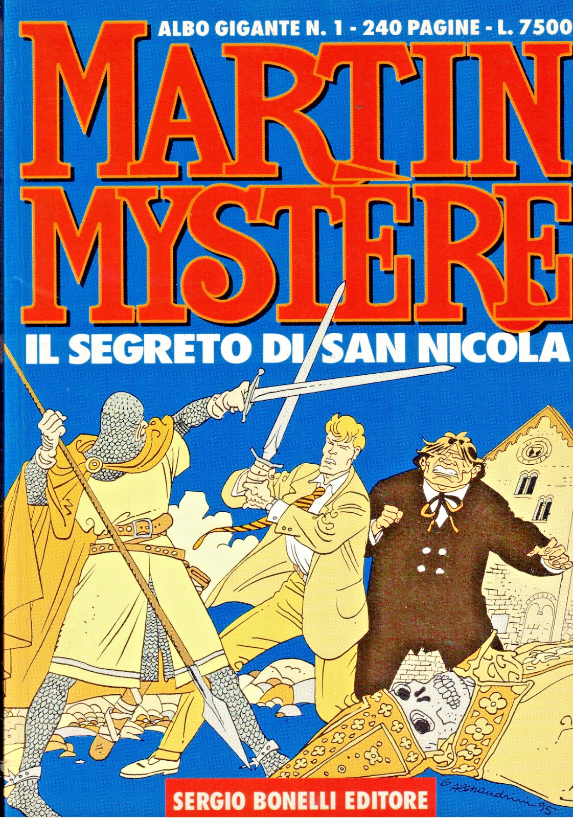 Martin Mystere Albo Gigante 1 Il Segreto di San Nicola: quasi pari al nuovo