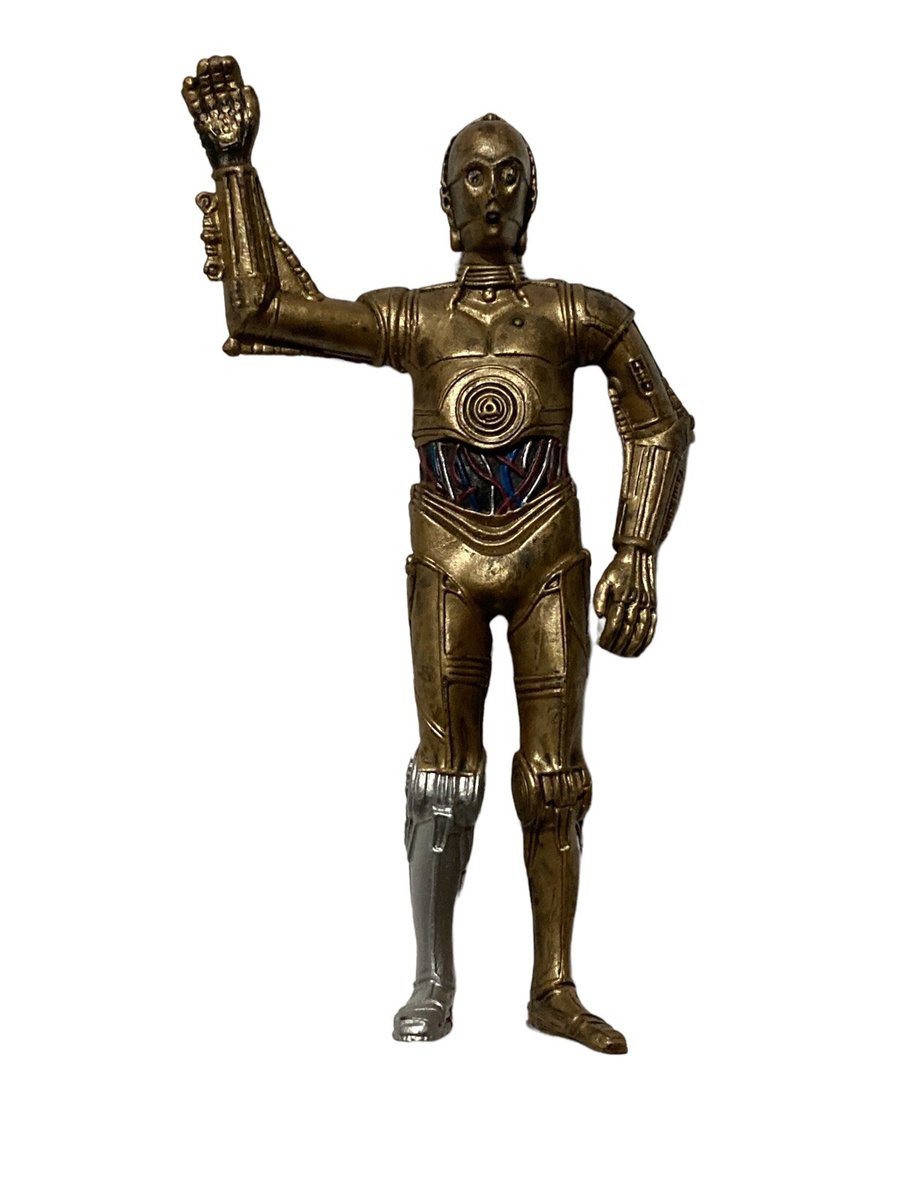 Star Wars Droid C-3PO Action Figure PVC Cake Topper Giocattolo 4"