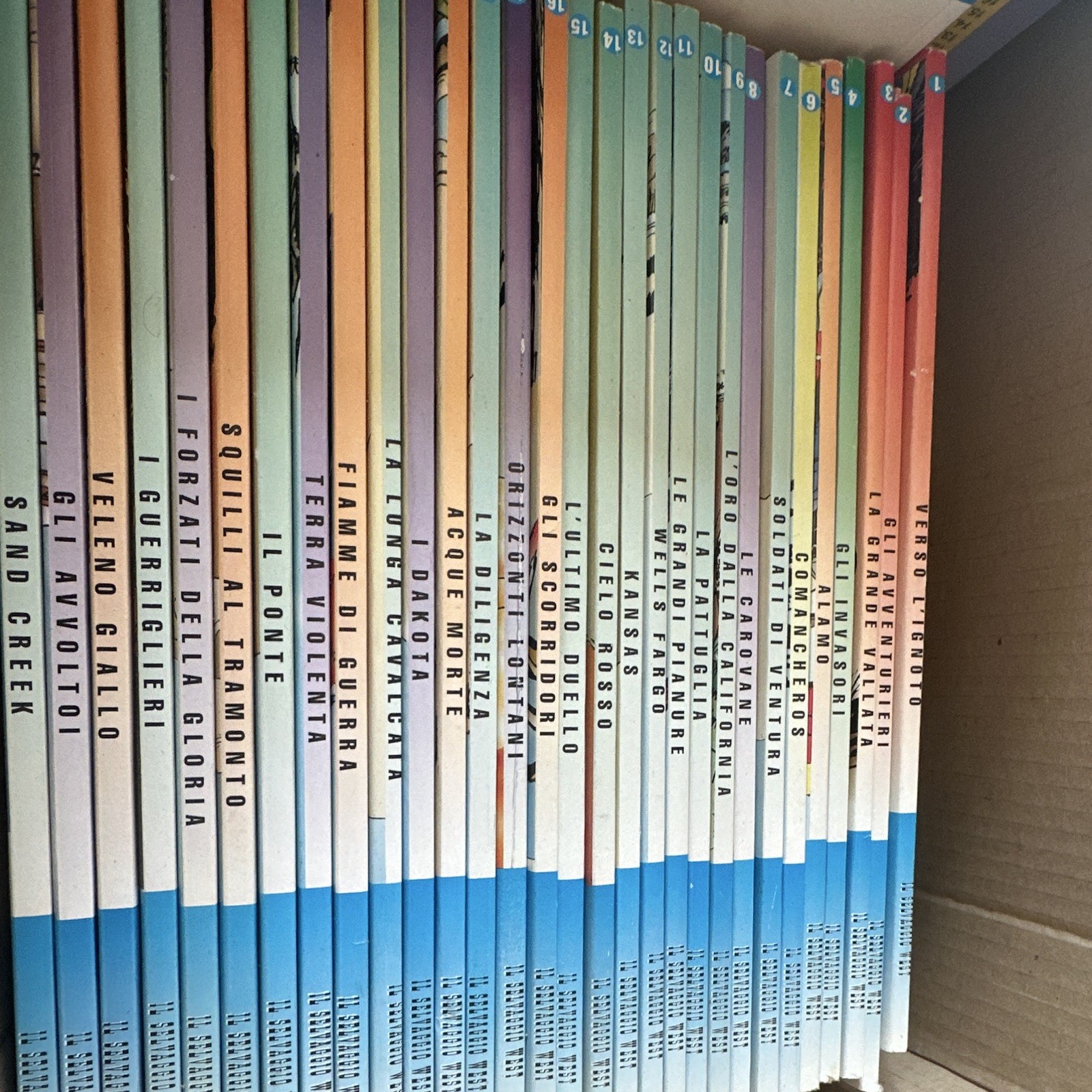 Selvaggio West completa 1-75. Manca il numero 42. CONTATTARE PRIMA DI ACQUISTAR