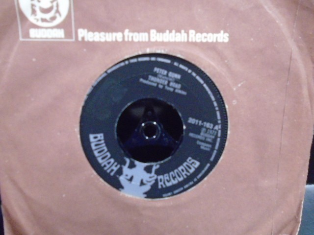 THUNDER ROAD " PETER GUNN " Or. UK BUDDAH  EX+ COND.IN Or.SL.