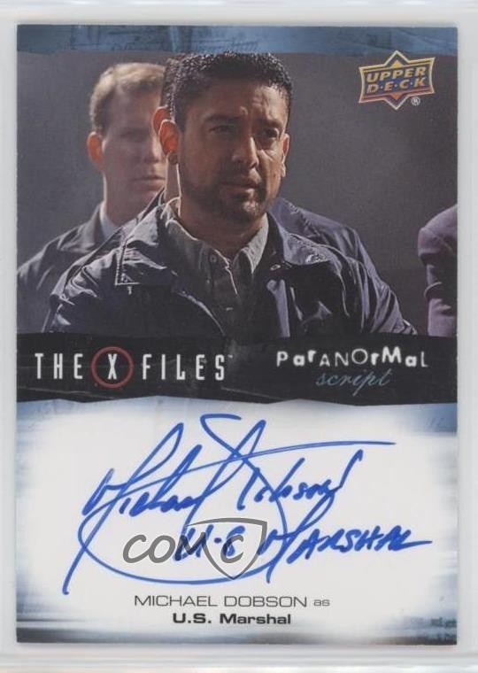 2023 The X-Files Monsters of Week Edition Inscriptions Michael Dobson Auto 1w9h