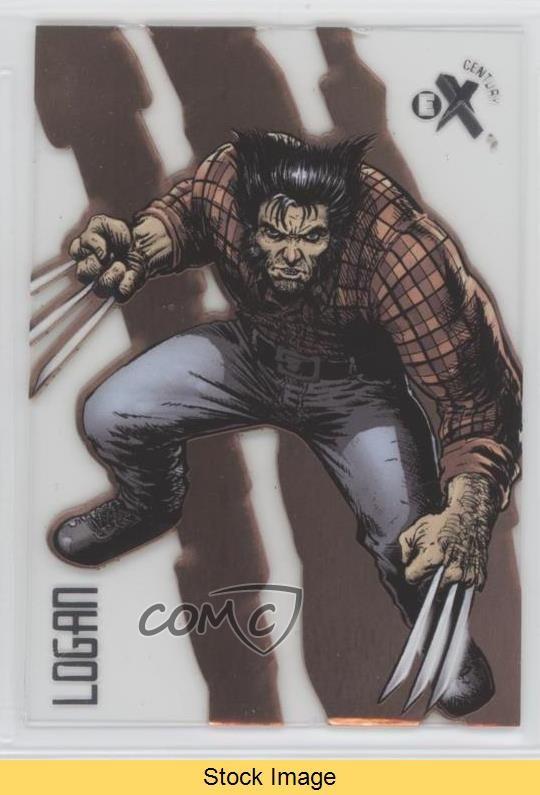 2023 Fleer Ultra Wolverine EX Century Wolverine Logan #EX100 READ 1q9k