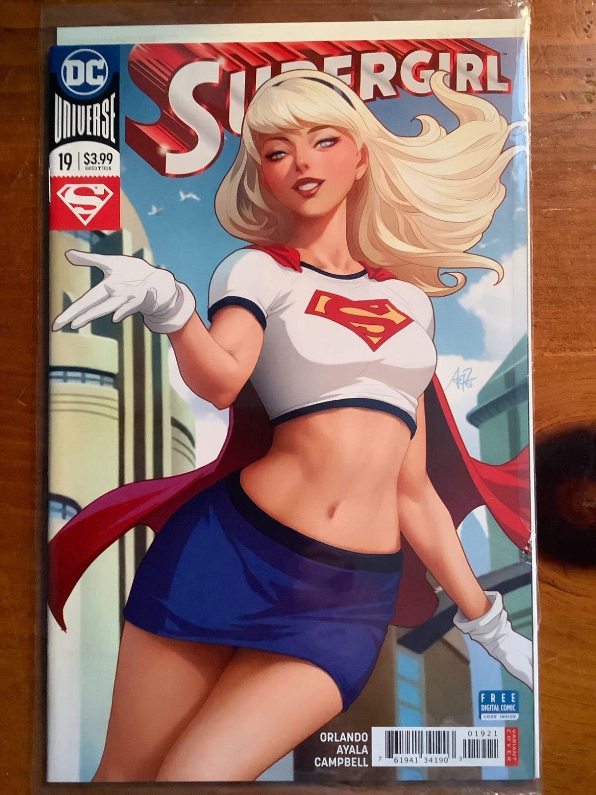 Supergirl 19 variante "Artgerm"