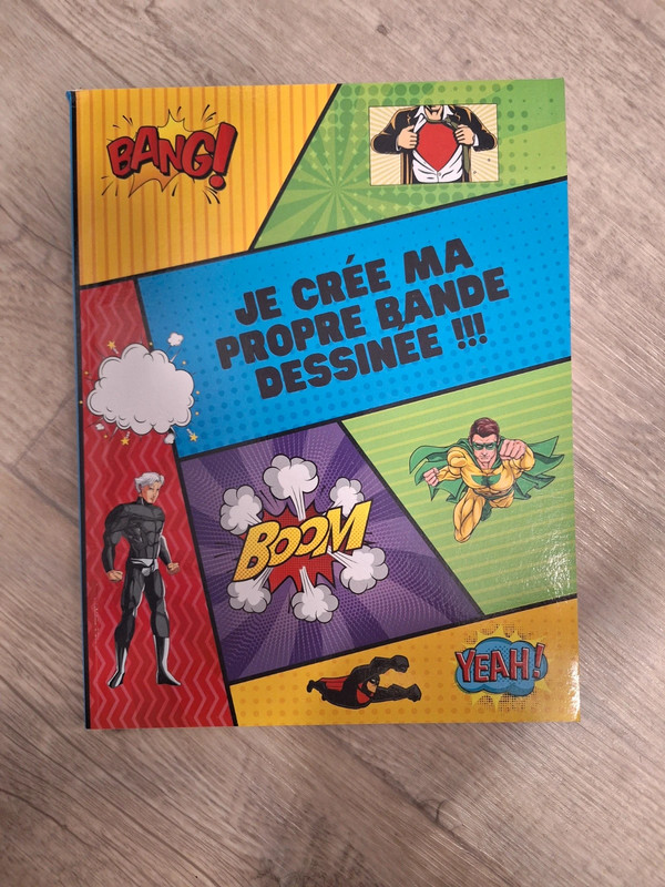 Je crée ma propre bande dessinée