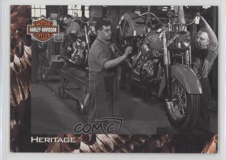 1994 Skybox Harley-Davidson Heritage Crafted with Pride #5 2w2