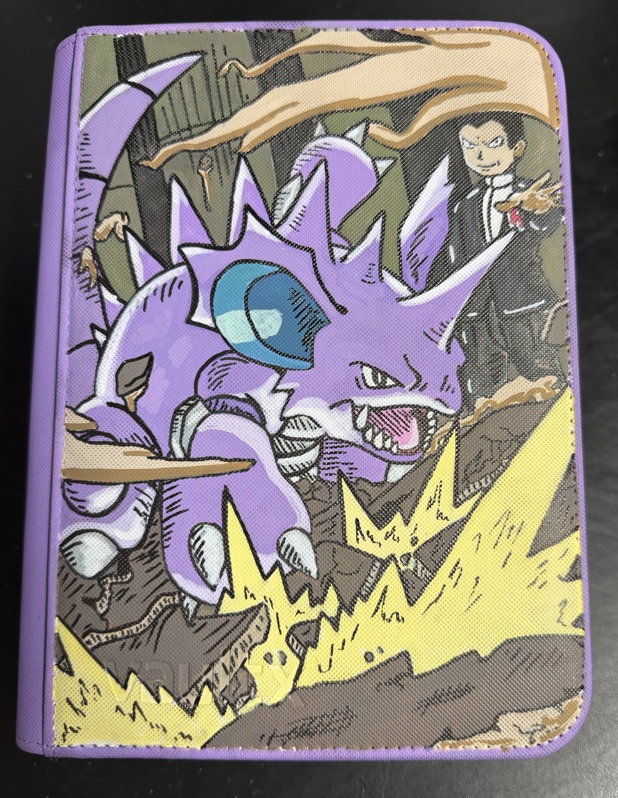 Raccoglitore Vaultx dipinto a mano Nidoking Pokemon