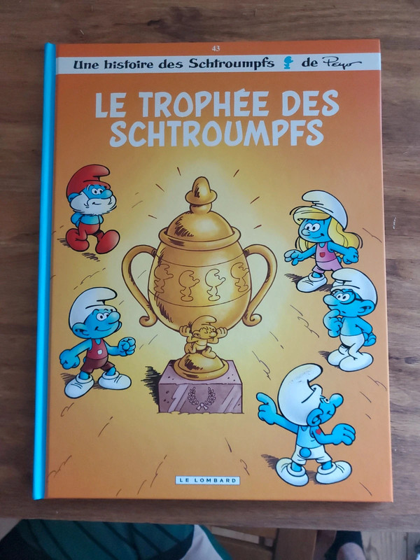 Le trophée des schtroumpfs
