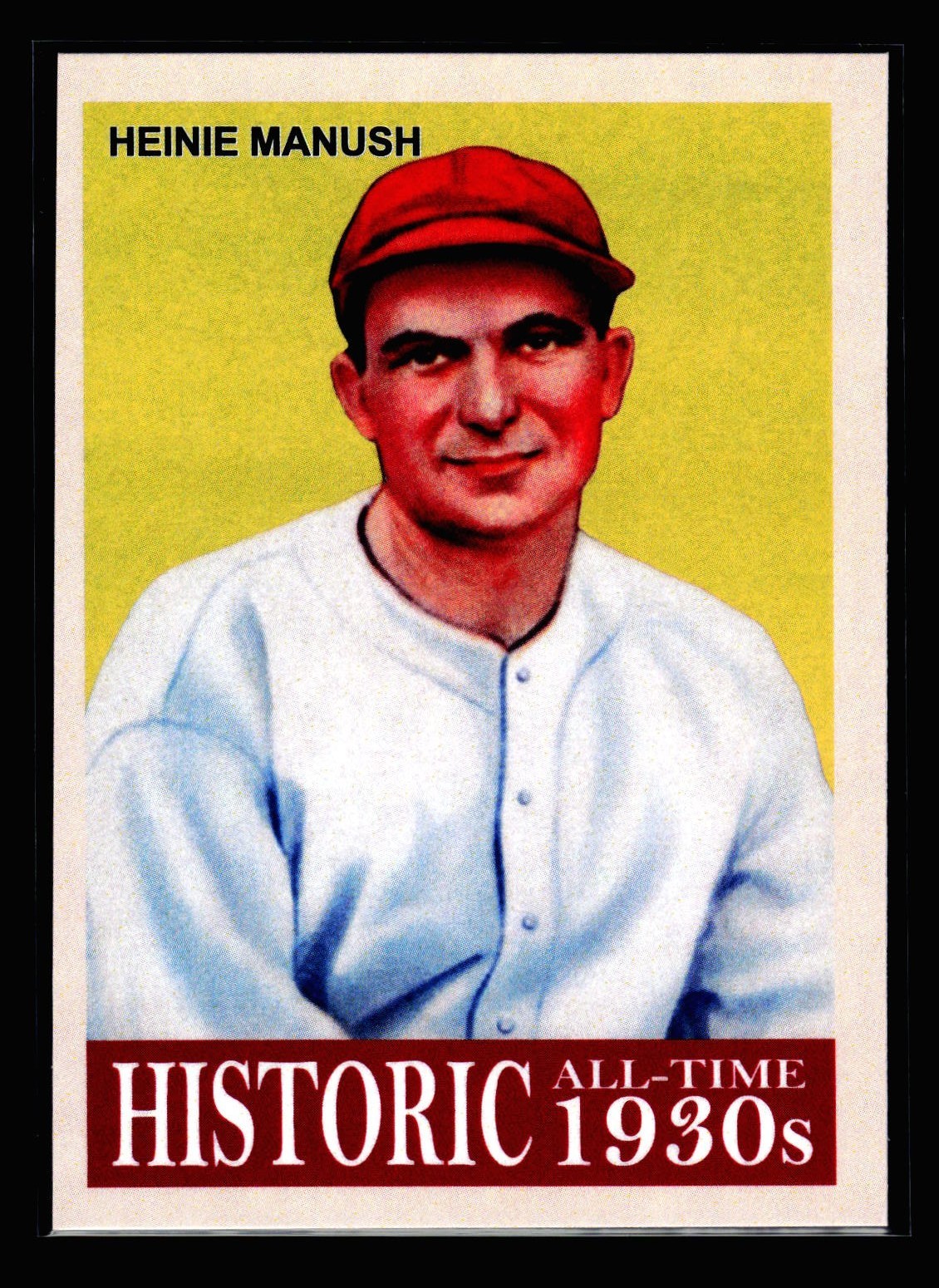 2026 Autografo storico di tutti i tempi 1930-#72 Heinie Manush Washington 1/600