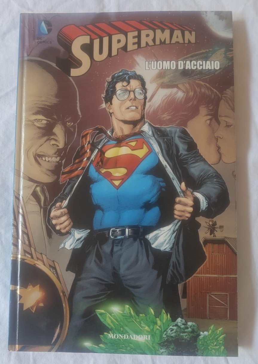 SUPERMAN L'UOMO D'ACCIAIO CARTONATO MONDADORI  2012