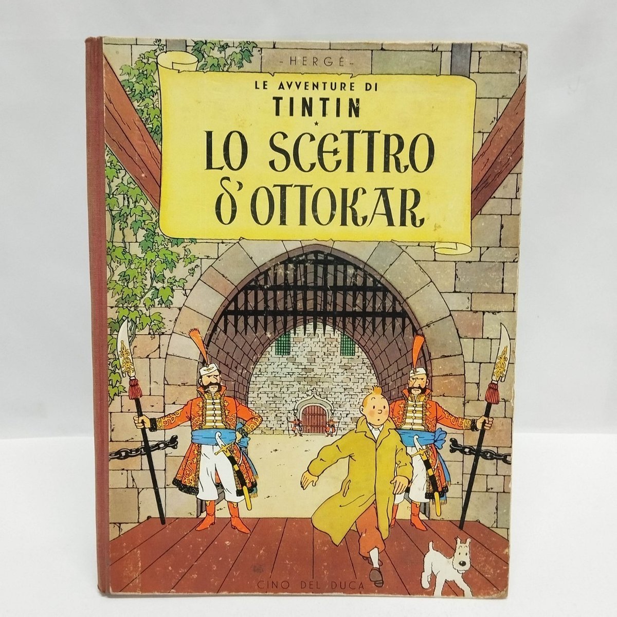 LO SCETTRO D'OTTOKAR CINO DEL LUCA - HERGE' - ED. CINO DEL DUCA  - 1961  [BO-25]