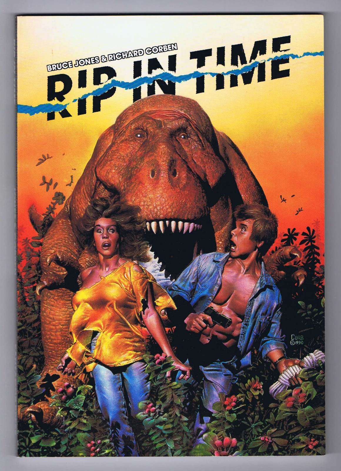 Rip in Time seconda stampa Trade Paperback quasi nuovo non letto 1991 Fantagor Press