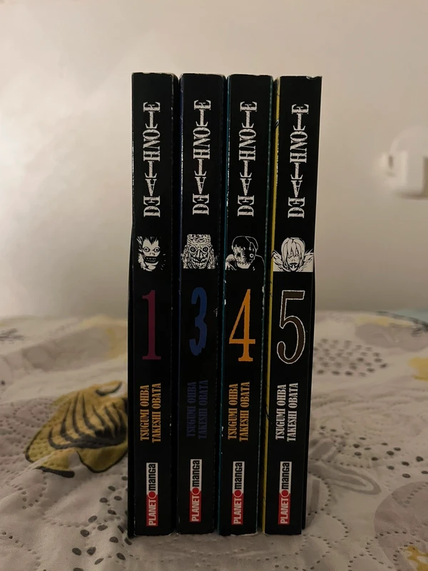 Lotto Death Note vol 1-3-4-5