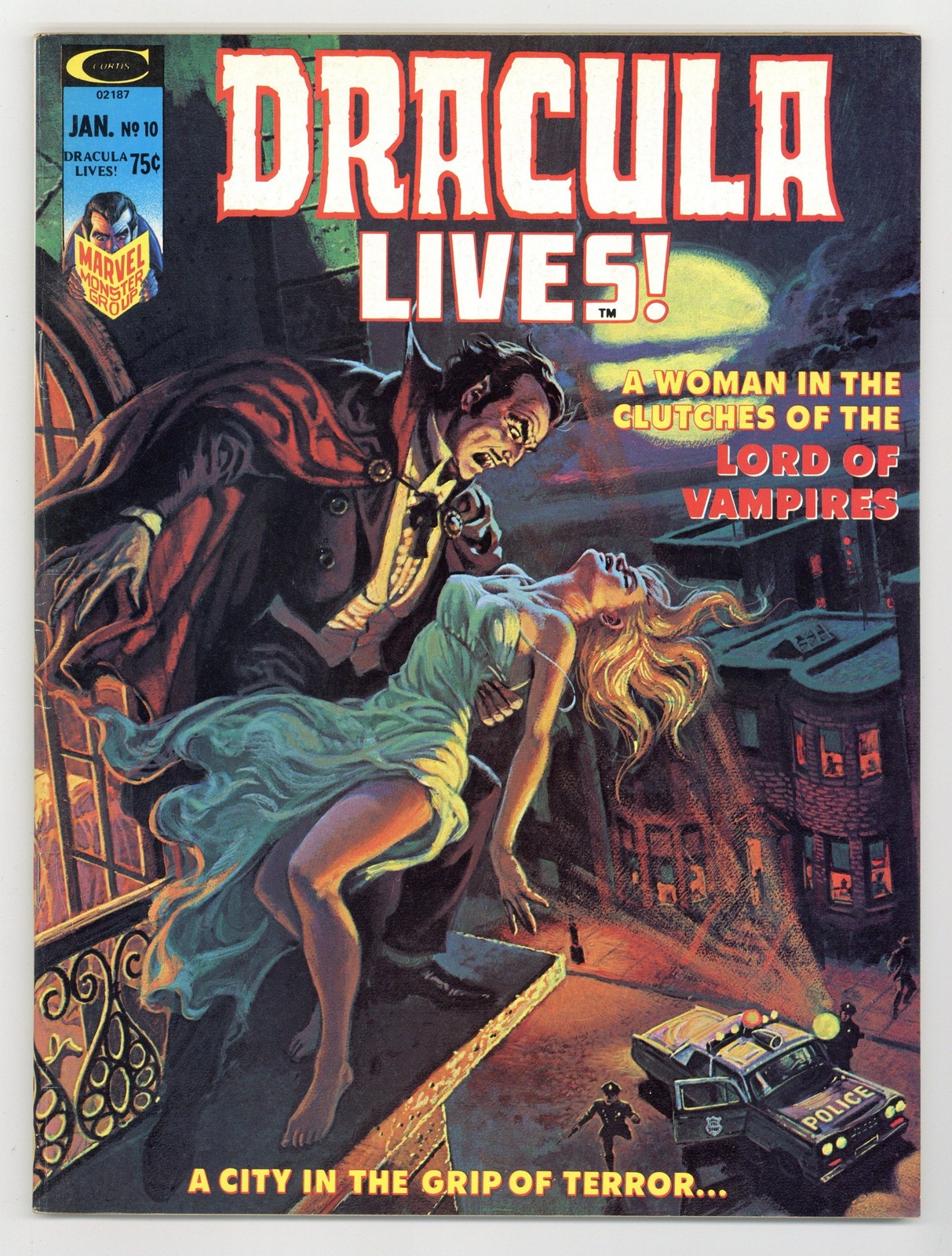Dracula Lives #10 FN- 5.5 1975