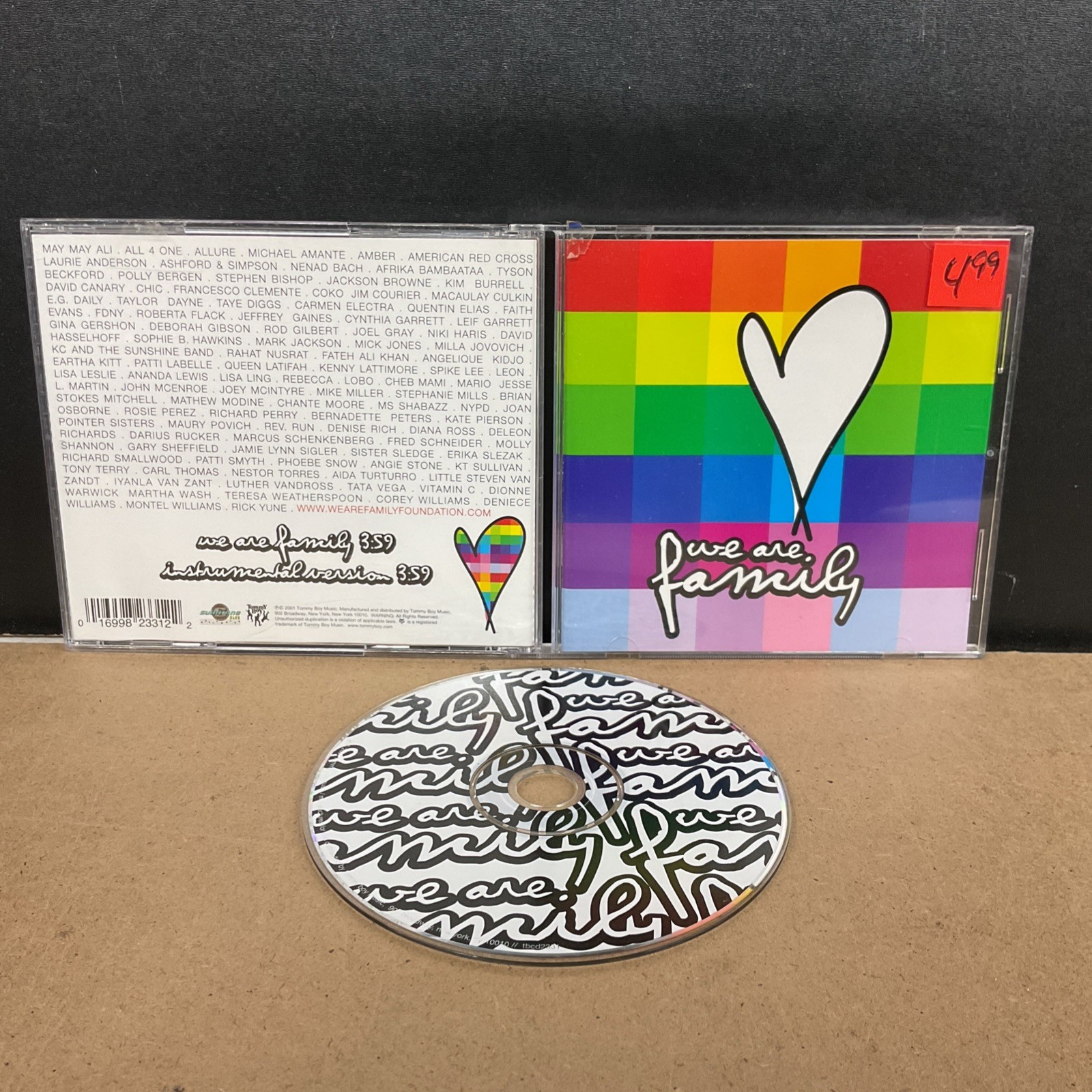 We Are Family by Various (CD Single, 2001)