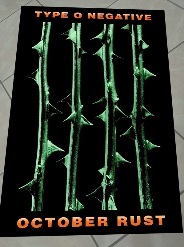 Type O Negative "October Rust" poster