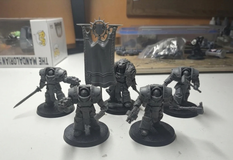 Cataphractii Terminator Command squad