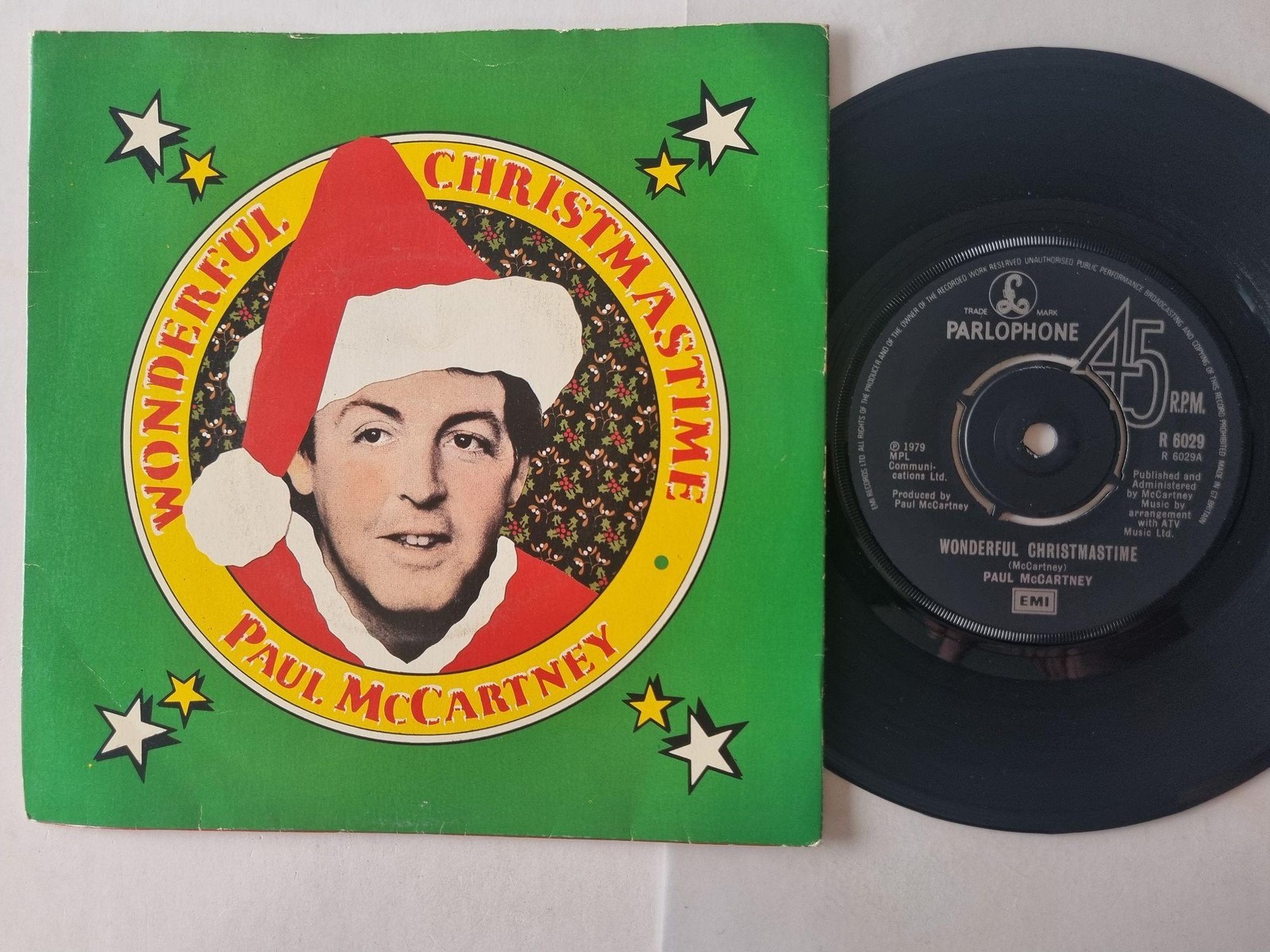 Paul McCartney - Wonderful Christmastime 7'' Vinyl UK