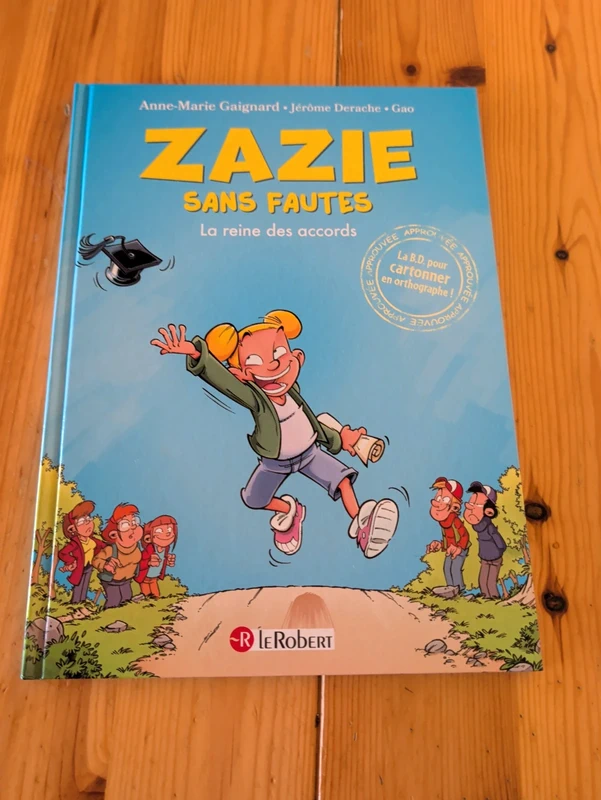 BD "Zazie sans fautes : la reine des accords"