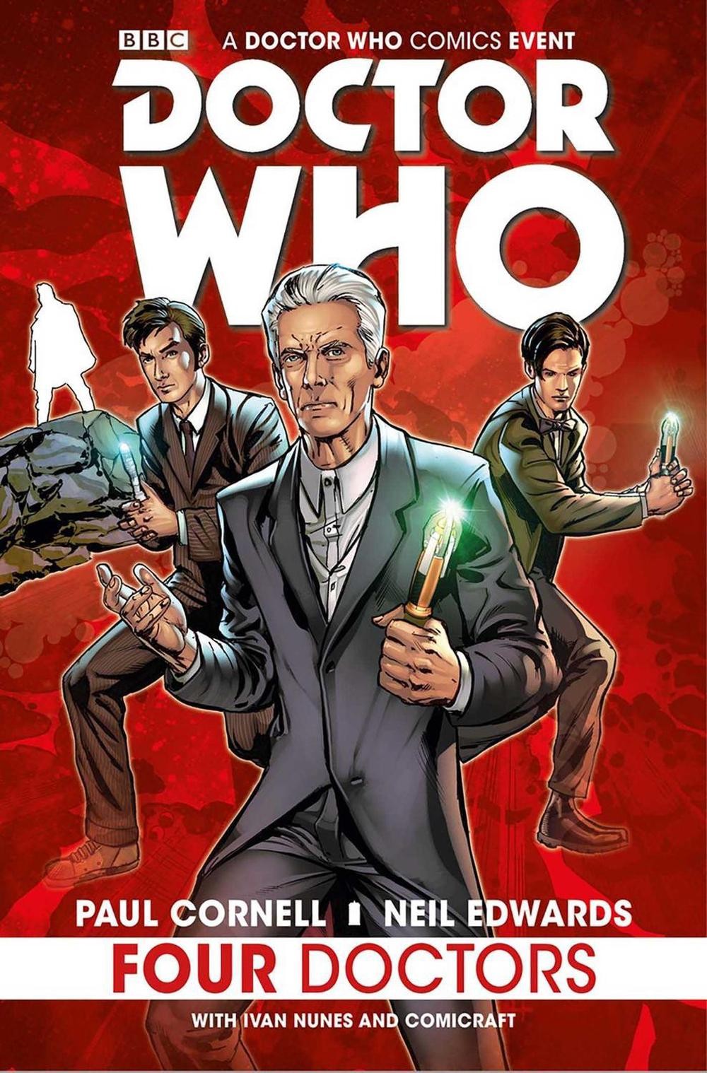 Doctor Who: Four Doctors di Paul Cornell (inglese) libro con copertina rigida