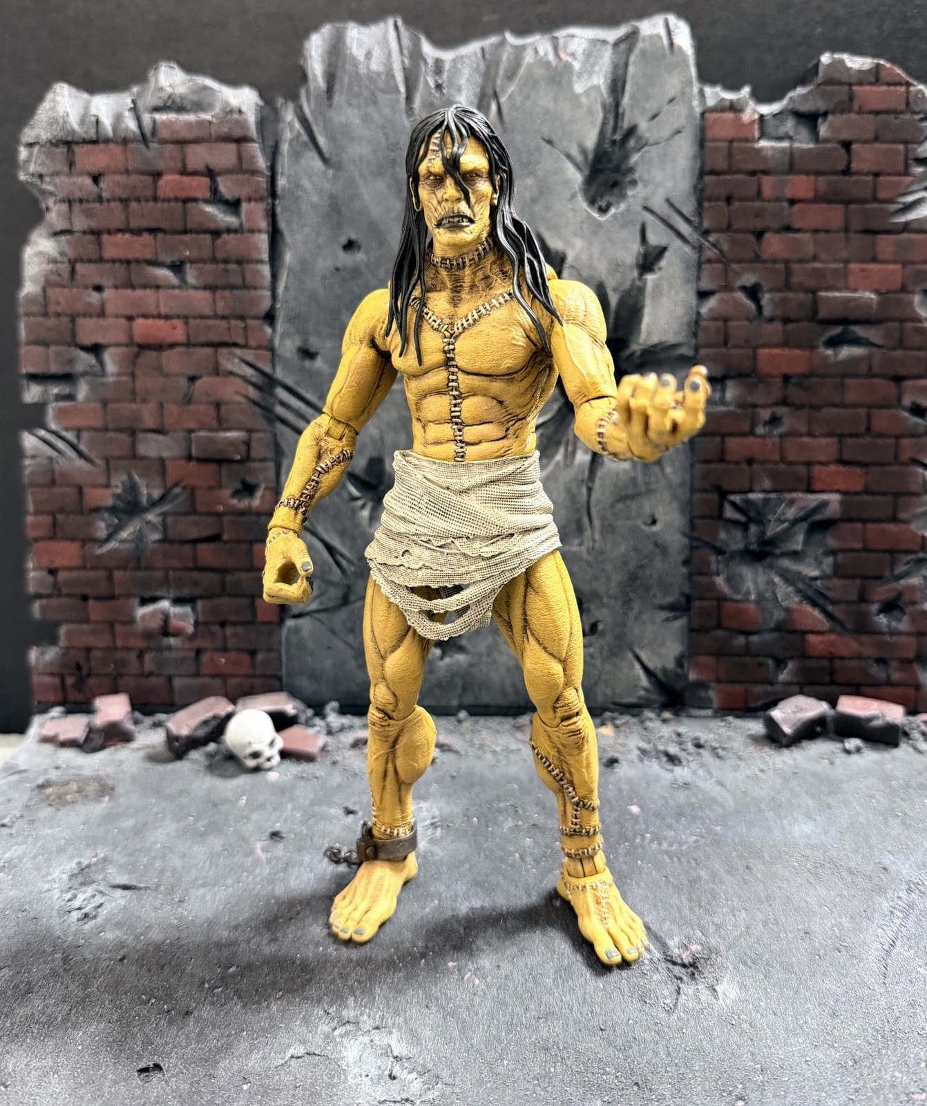 Mythic Legions Figura Oscura Figura Creatura di Frankenstein Quattro Cavalieri Sciolti