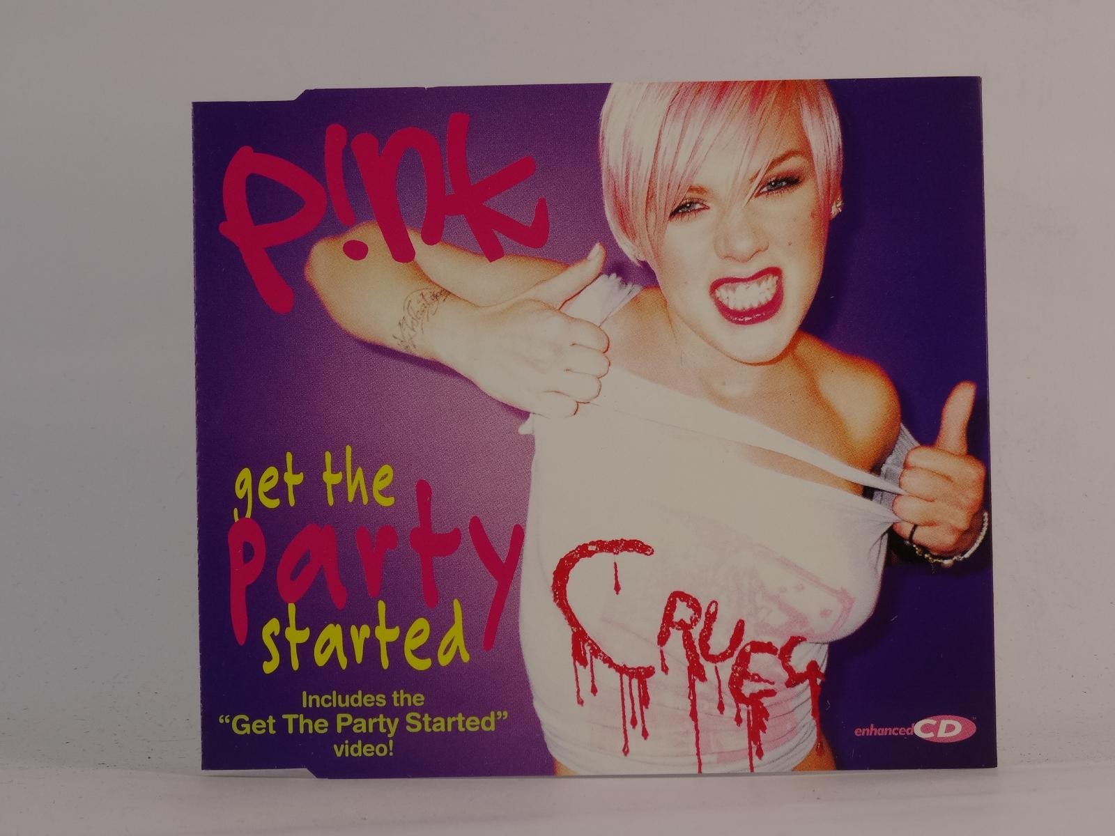 PINK GET THE PARTY STARTED (H91) 4 Track CD Single including Picture Sleeve ARIS