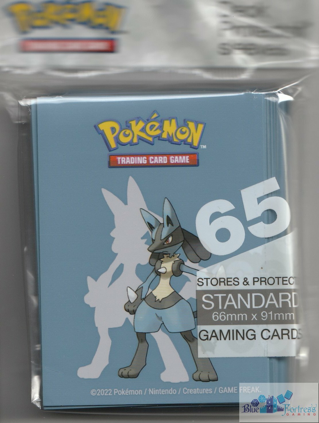 Lucario 2022 POKEMON TCG ULTRA PRO DECK PROTECTOR CARD SLEEVES 65-count