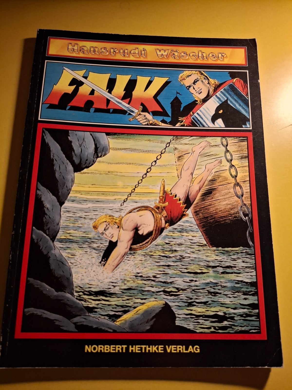 Falk volume 28: Falk si sbaglia? - Hansrudi Lavanderia (Hethke Verlag, 1999) Buono