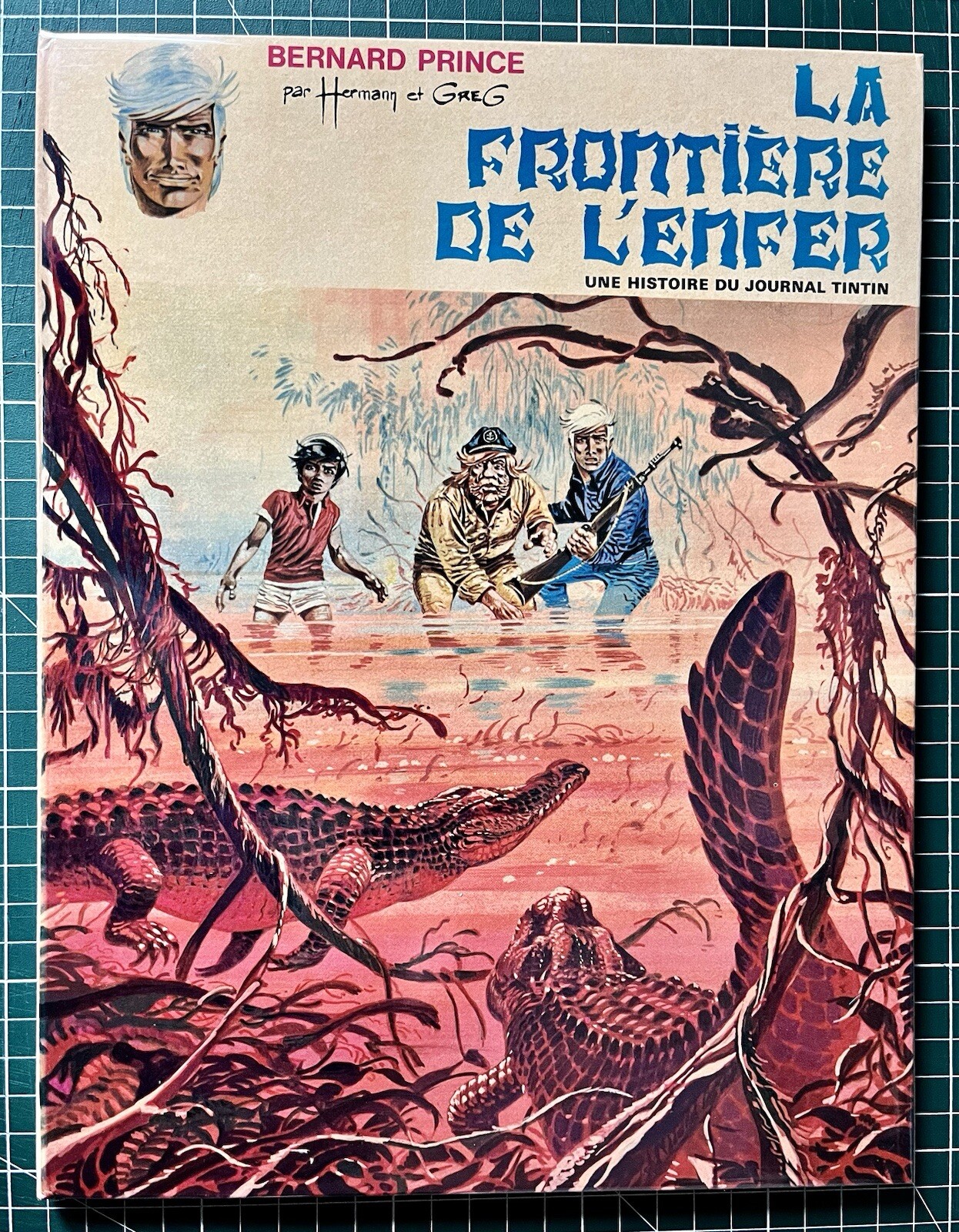 BERNARD PRINCE: ULTRA RARE EO 70 LA FRONTIÈRE DE L’ENFER CRAQUANT NEUF (HERMANN)