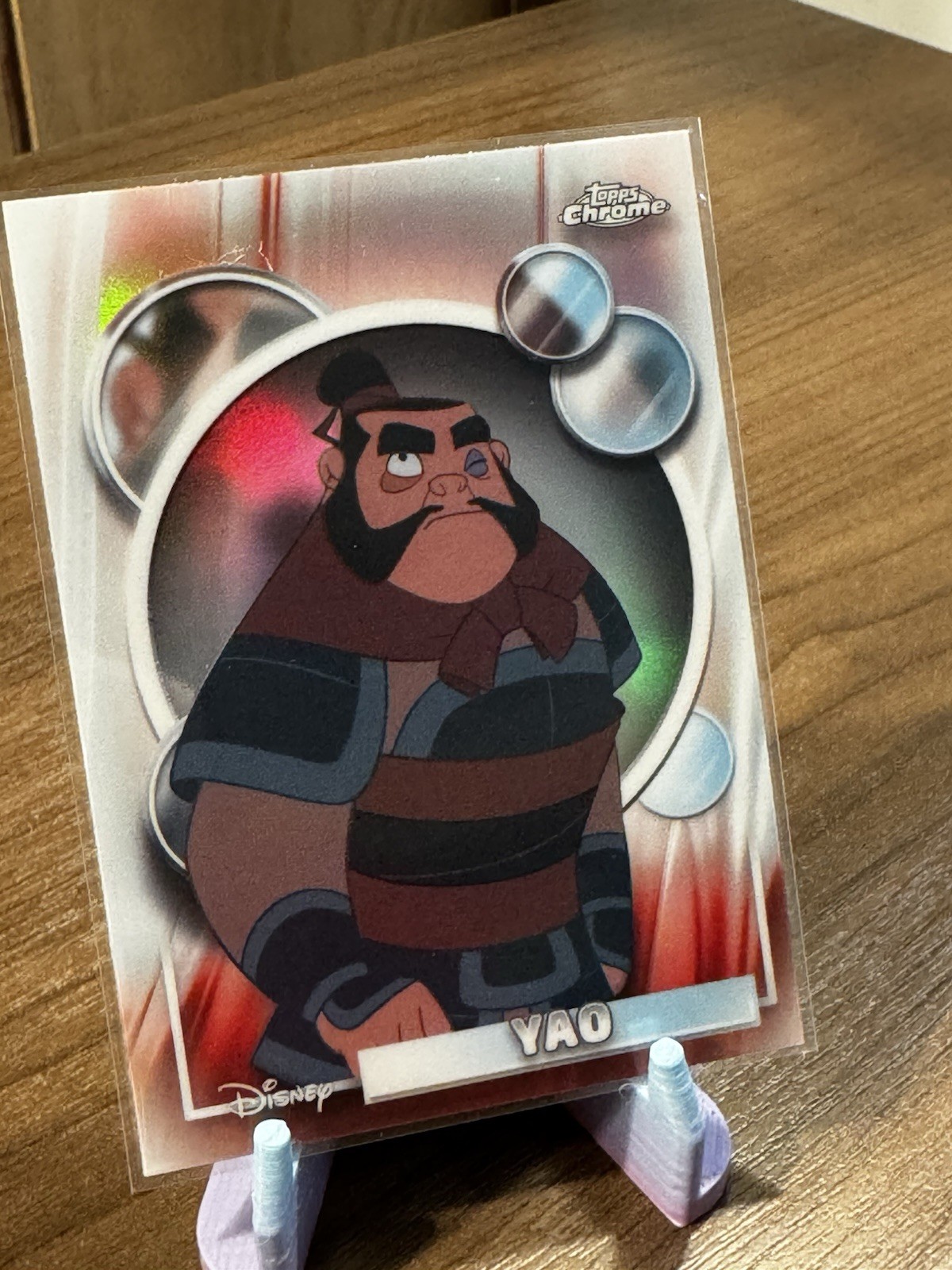 Yao 2026 Topps Chrome Disney - Rifrattore SP - Mulan
