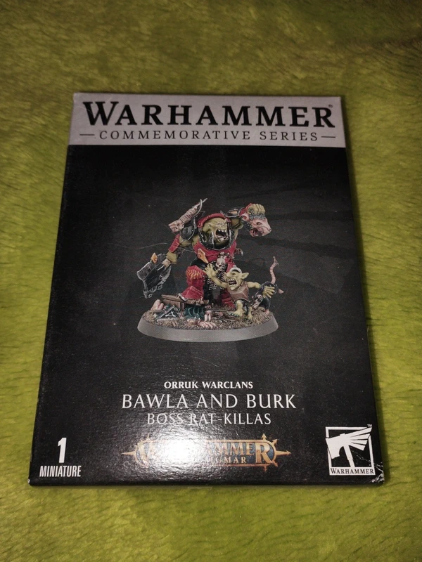 Warhammer aos figurine commémoratif bawla and burk