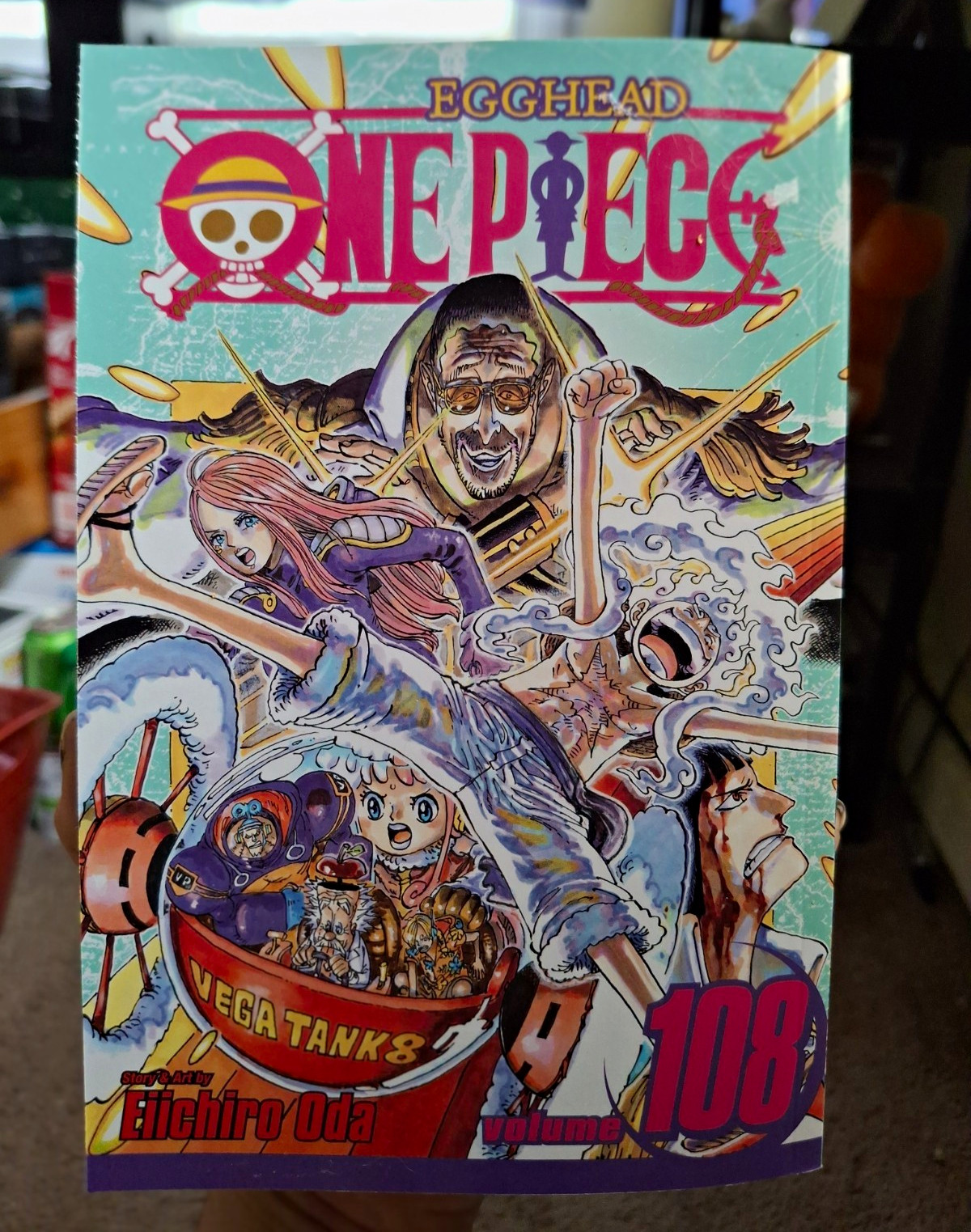 One Piece Egghead Vol 108 Numero 108 VIZ Media di Eiichiro Oda