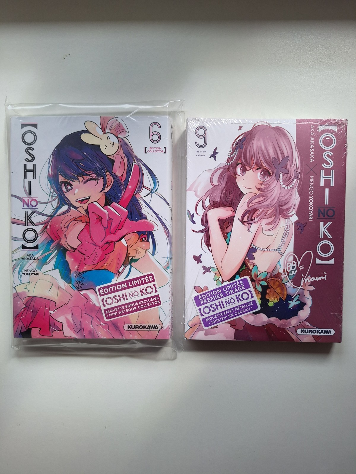 Kurokawa Oshi no Ko vol. 6 Collector + vol. 9 Edizione Limitata FR