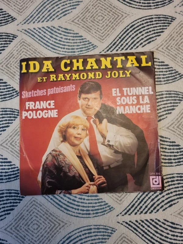Vinyle 45 tours Ida Chantal et Raymond Joly