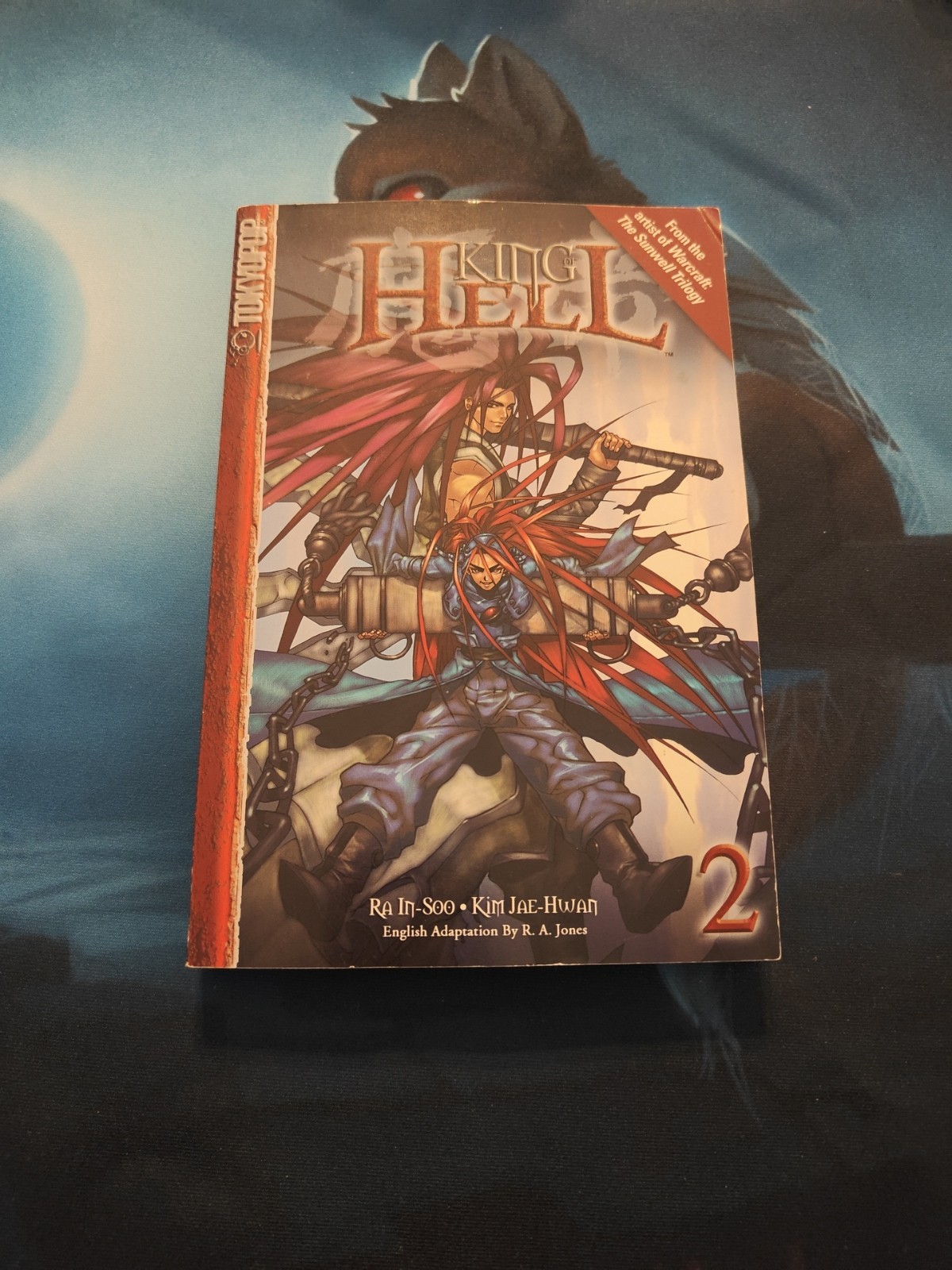 King of Hell Vol 2 manga inglese Tokyopop Manhwa di Ra In-Soo & Kim Jae-Hwan