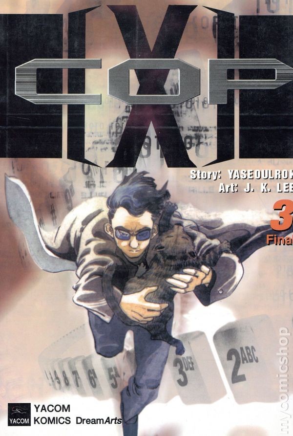 X-Cop GN #3-1ST VG 2001 immagine stock basso grado